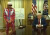 President Visits Graceland, Struggles on Elvis Song