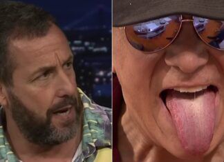 Gene Simmons Stuck Tongue Down Adam Sandler’s Throat